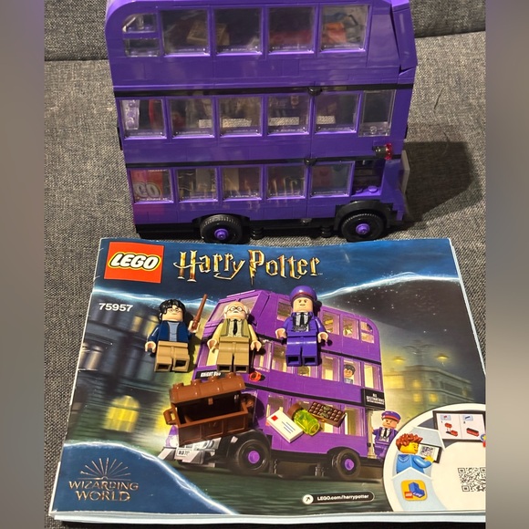 Harry Potter Lego 75957 Knight Bus Complete - Picture 1 of 9